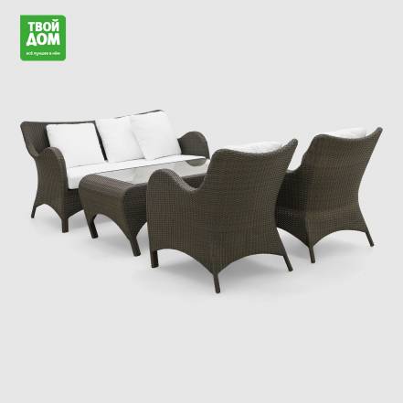 Комплект мебели Rattan grand Jasmine 4 предмета фото