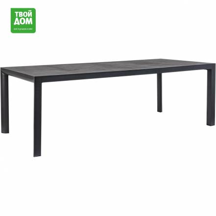 Стол Bizzotto Mason 220x100х74 см угольный фото