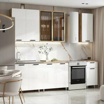 Кухня Рио New 2 0 900 490 Компановка 4 Крафт фото