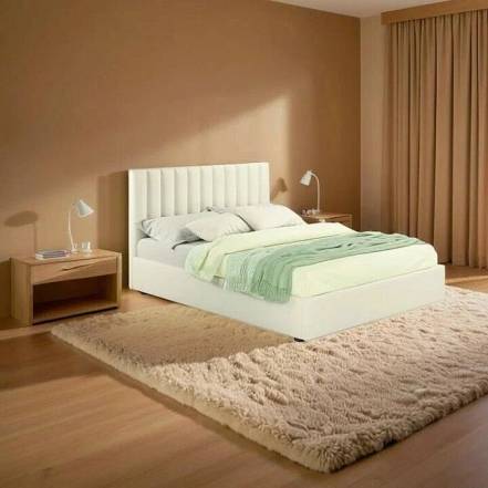 Кровать Olivia велюр бежевый с подъемным механизмом 1800x2000, ортопедическое основание, изголовье мягкое photo Кровать Olivia велюр бежевый с подъемным механизмом 1800x2000, ортопедическое основание, изголовье мягкое фото