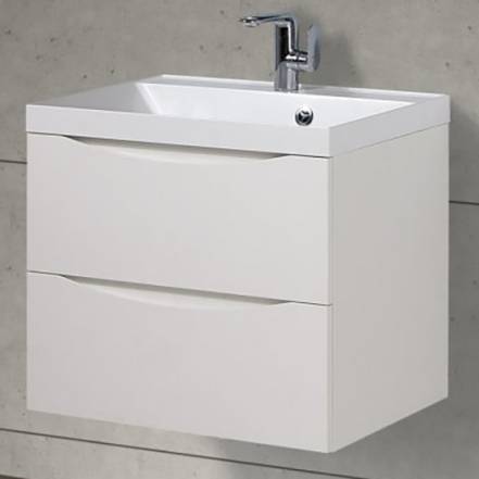 Тумба Belbagno Marino 600 2C So Bl P Bianco Lucido фото