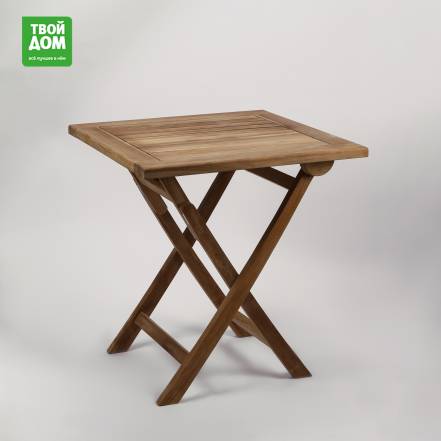Стол Rohman Java квадратный складной 70х70х75 см фото