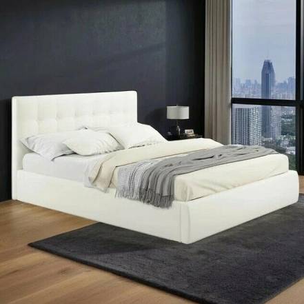 Кровать Селеста велюр бежевый с подъемным механизмом 1600x2000, ортопедическое основание, изголовье мягкое фото