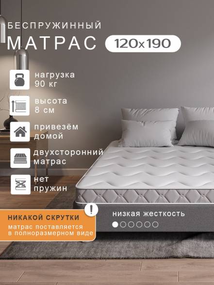 Матрас Proxson Sova Flex S 80 195 фото